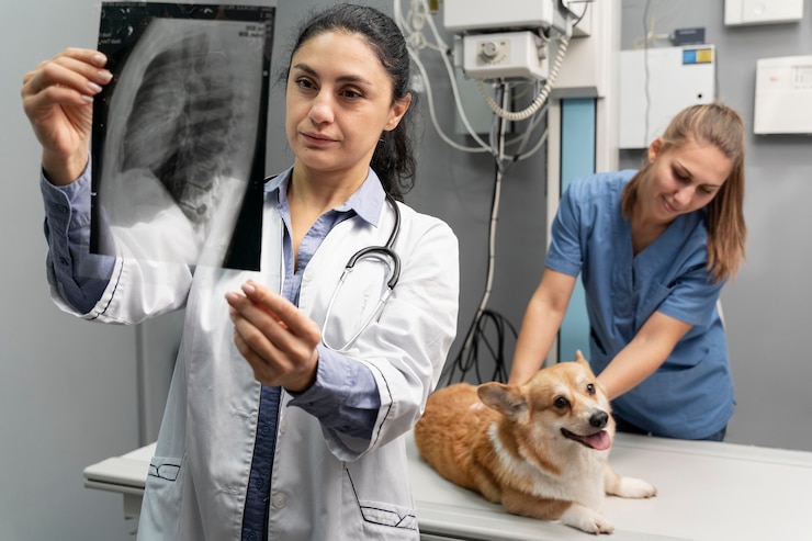 veterinario-cuidando-perro-mascota_23-2149198636